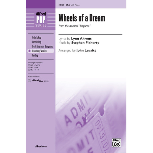 Wheels of a Dream SSA Choral Sheet Music from Ragtime Musical