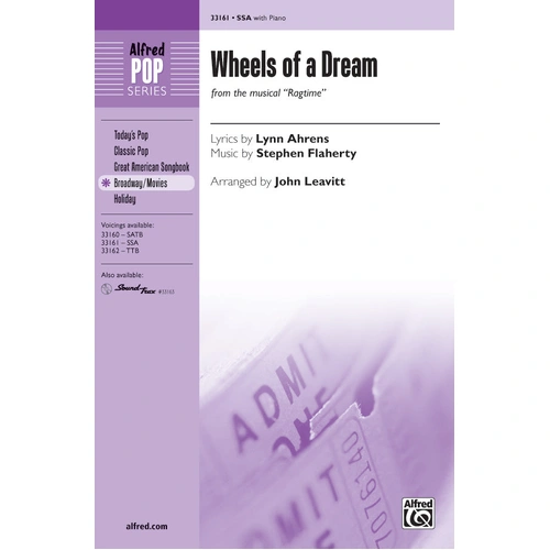 Wheels of a Dream SSA - Choral Sheet Music from Ragtime Musical