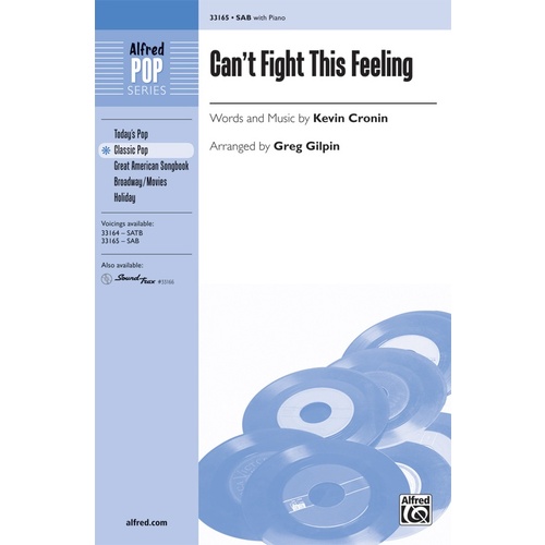 Can't Fight This Feeling SAB Choral Sheet Music