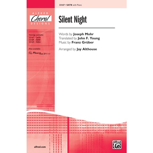Silent Night SATB Choral Sheet Music