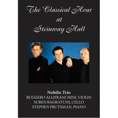 Nobilis Trio At Steinway Hall Violin/Vc/Piano DVD (DVD Only)
