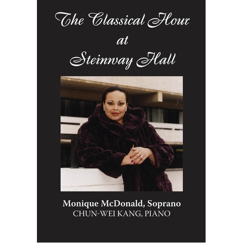 Monique MCDonald At Steinway Hall Vocal DVD (DVD Only)