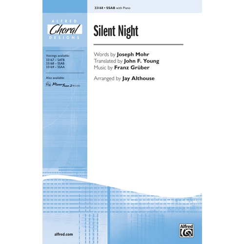 Silent Night SAB Choral Sheet Music