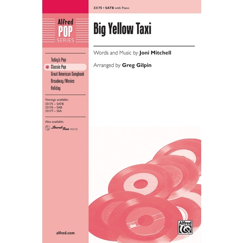 Big Yellow Taxi SATB