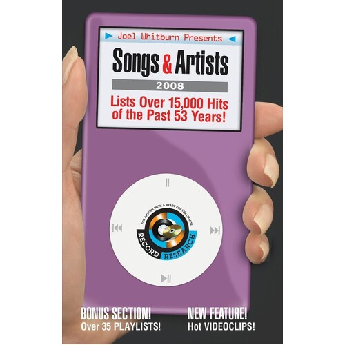 Songs And Artists 2008 Songs For Your Ipod (Softcover Book)