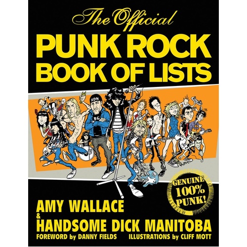 Official Punk Rock Book Of Lists (Softcover Book)