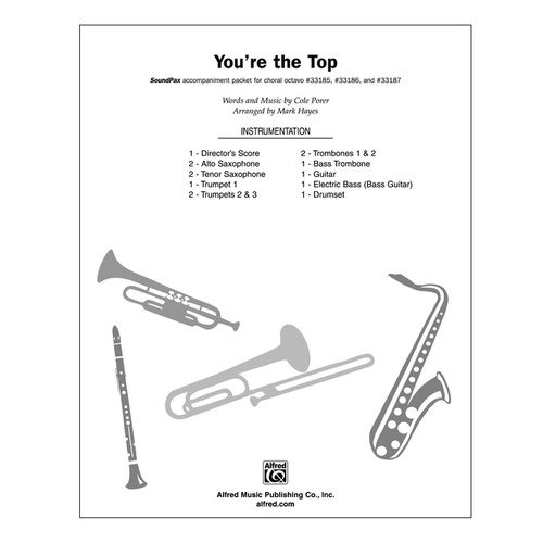 You're the Top S/PAX Choral Sheet Music
