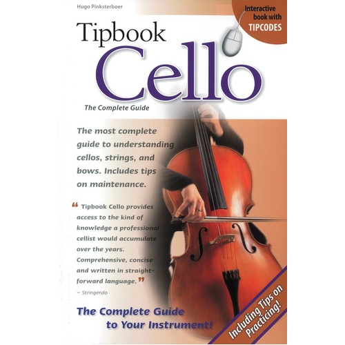 Tipbook Cello 2nd Ed 6X9 Vlc (Softcover Book)