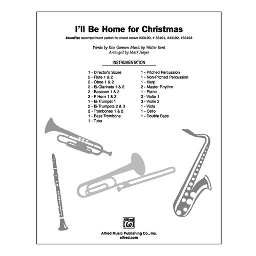 I'Ll Be Home For Christmas Soundpax