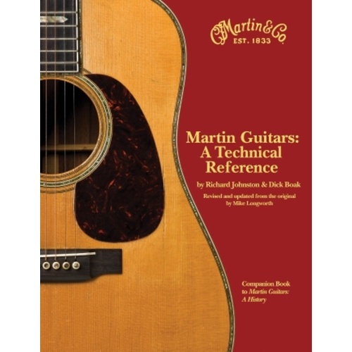 Martin Guitars Technical Reference Hardcover (Hardcover Book)