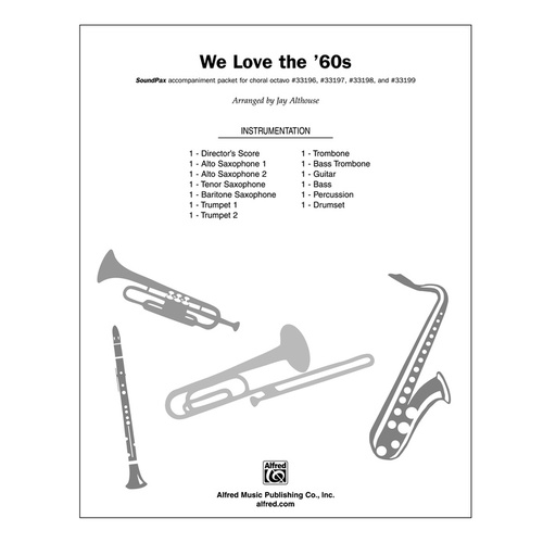 We Love the 60's Choral Sheet Music