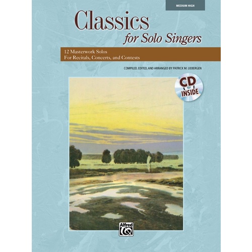 Classics For Solo Singers Book/CD Med High