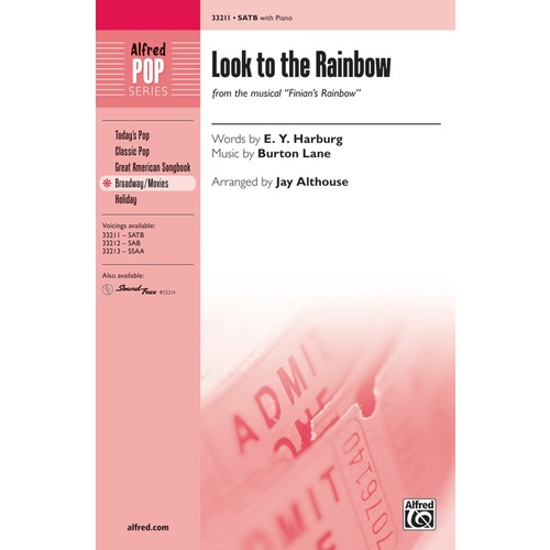 Look To The Rainbow SATB