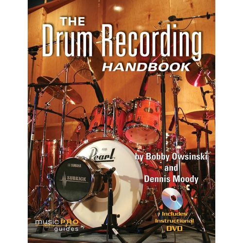 Drum Recording HandBook/DVD (Softcover Book/DVD)