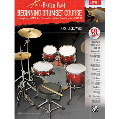 On The Beaten Path Drumset Course 1 Book/CD