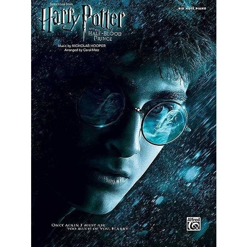 Harry Potter and The Half-Blood Prince Big Note Piano Book