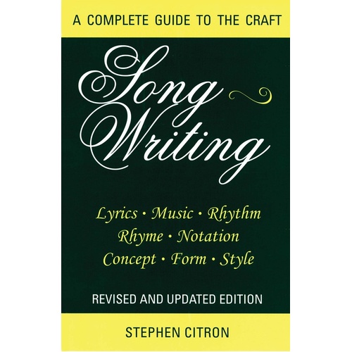 Songwriting (Softcover Book)