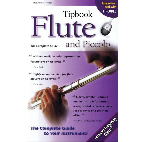 Tipbook Flute and Piccolo 2nd Edition 6x9 FLT