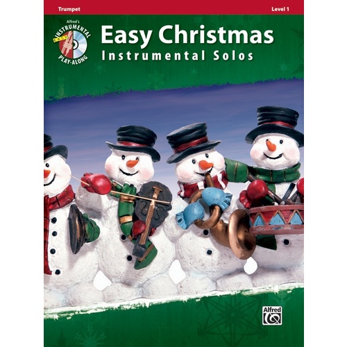 Easy Christmas Instrumental Solos Trumpet Book/CD