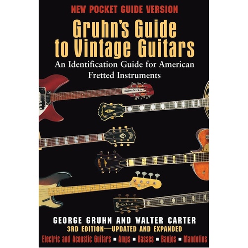 Gruhns Guide To Vintage Guitars Pocket Ed Soft (Softcover Book)