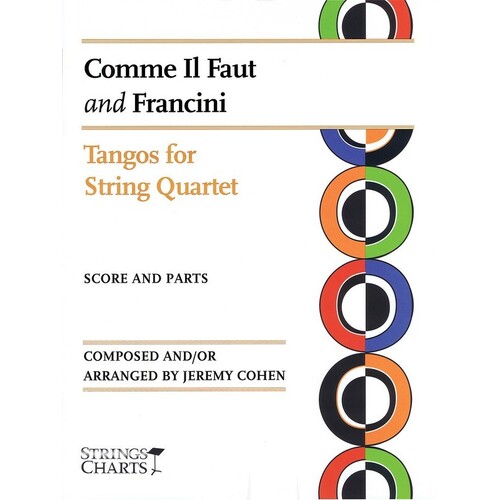 Tangos For String Quartet (Softcover Book)