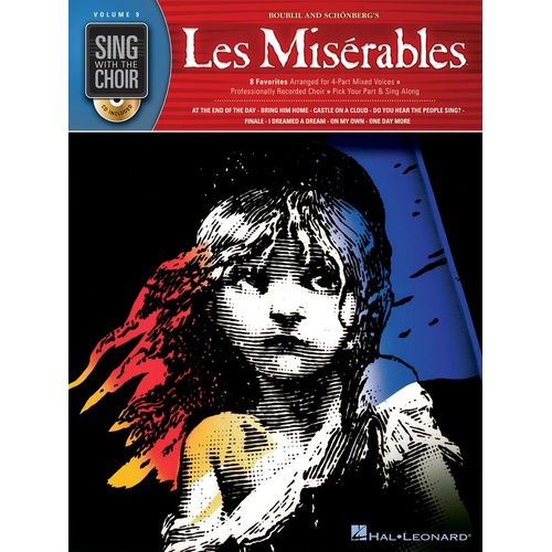 Les Miserables Sing With The Choir Book/CD V9 (Softcover Book/CD)