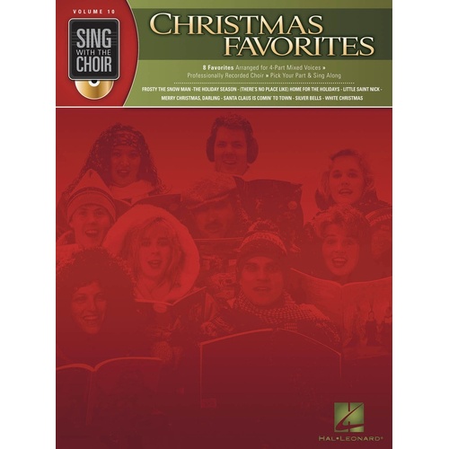 Christmas Favorites Sing With Choir V10 Book/CD (Softcover Book/CD)
