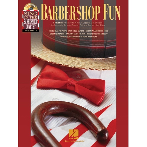 Barbershop Fun Sing Barbershop TTBB V1 Book/CD 