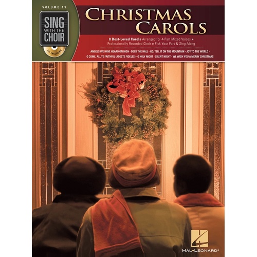 Christmas Carols Sing With Choir Book/CD Vol 13 (Softcover Book/CD)