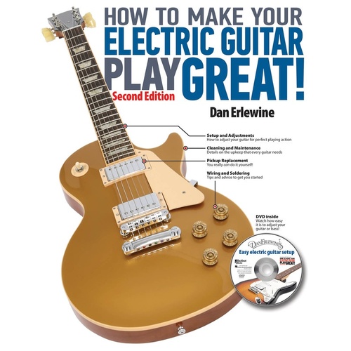 How To Make Your Electric Guitar Play Great Book/D (Softcover Book/DVD)