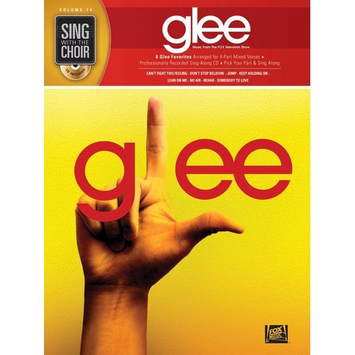 Glee Sing With The Choir Book/CD V14 (Softcover Book/CD)