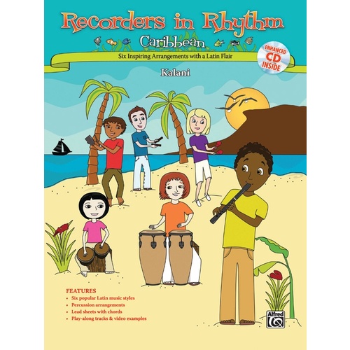 Recorders In Rhythm Caribbean Book/CD
