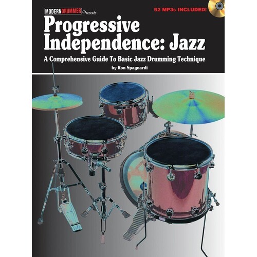 Progressive Independence Jazz Book/Mp3 (Softcover Book/CD)