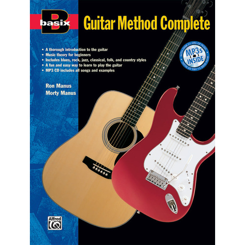 Basix Guitar Method Complete Book with MP3 CD