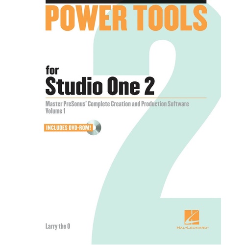 Power Tools For Studio One 2 Book/DVDrom (Softcover Book/DVD-ROM)