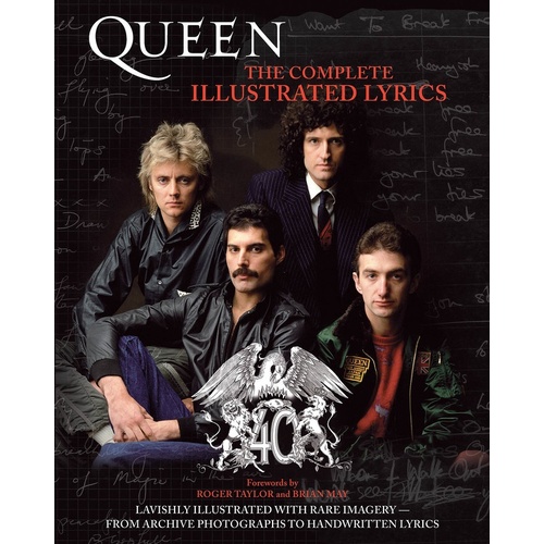Queen Complete Illustrated Lyrics (Softcover Book)
