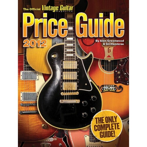 2012 Official Vintage Guitar Magazine Price Guid (Softcover Book)