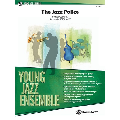 Jazz Police Junior Ensemble Gr 2 Conductor Score