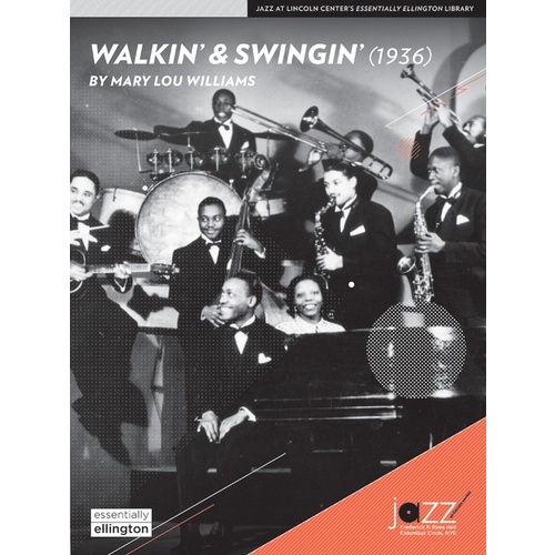 Walkin' and Swingin' Jazz Ensemble Sheet Music Grade 4