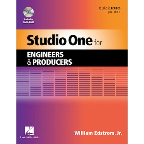 Studio One For Engineers And Producers Book/DVD-Rom