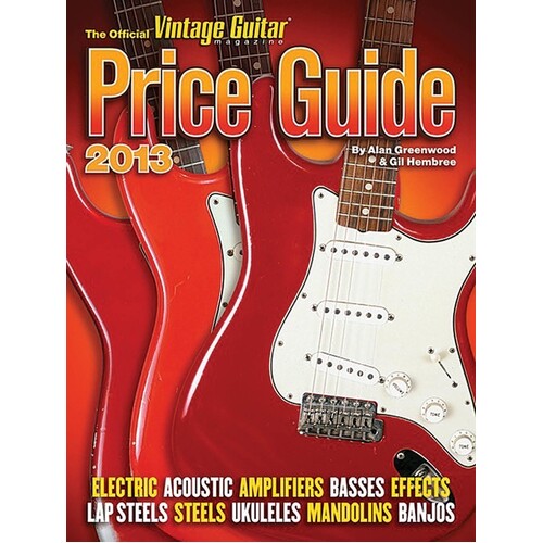 2013 Official Vintage Guitar Price Guide (Softcover Book)