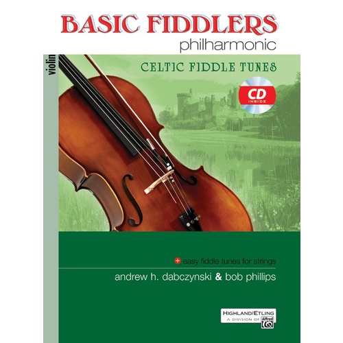 Basic Fiddlers Philharmonic Celtic Fiddle ViolinBook/CD
