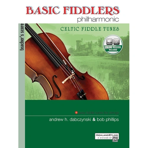 Basic Fiddlers Philharmonic Celtic Fiddle Collection BK/CD