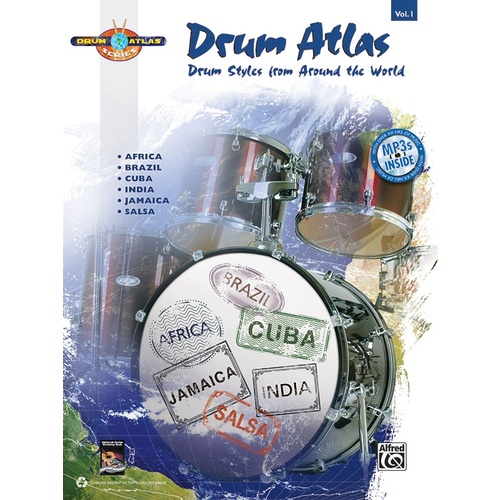 Drum Atlas Complete Vol 1 Book/CD
