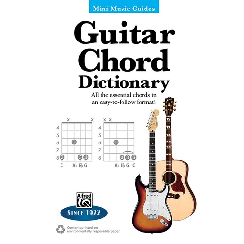 Mini Music Guide: Guitar Chord Dictionary