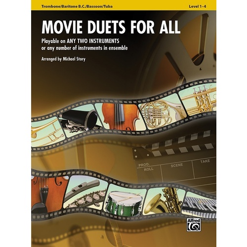 Movie Duets For All Trombone