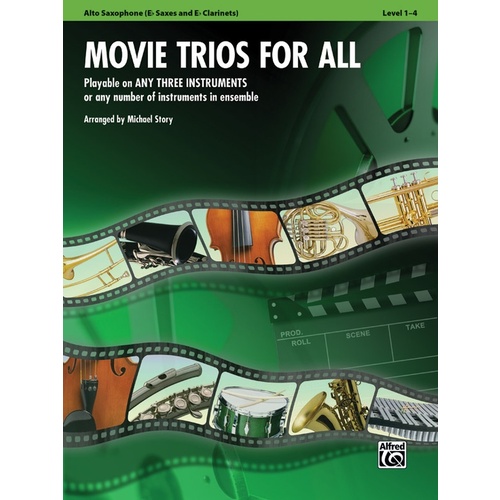 Movie Trios For All Alto Sax
