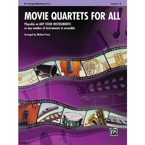 Movie Quartets For All Trumpet