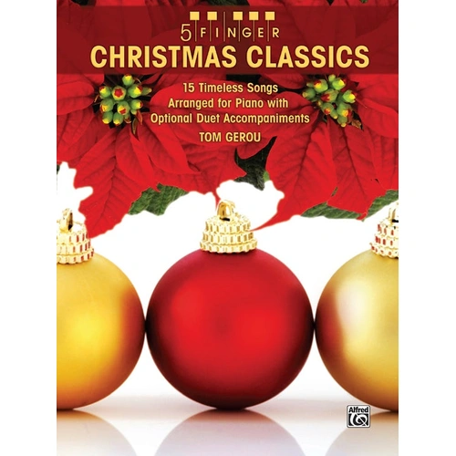 5 Finger Christmas Classics Piano Sheet Music