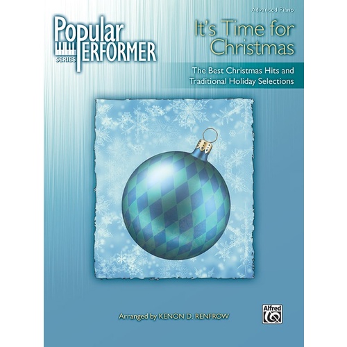 Popular Performer Its Time For Christmas Adv Piano